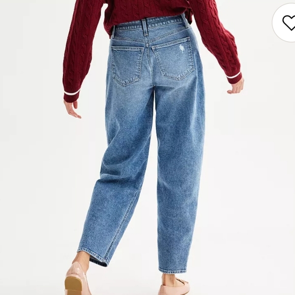 Juniors' SO High-Rise Barrel Jeans - Picture 4 of 9